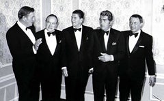 John Wayne, Bob Hope, Ronald Reagan, Dean Martin, and Frank Sinatra Fine Art