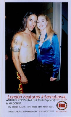 Anthony Keidis with Madonna Vintage Original Photograph