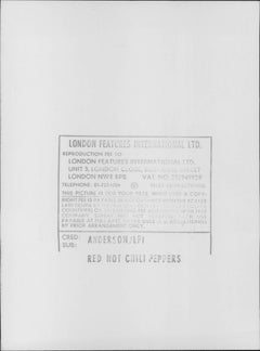 Red Hot Chili Peppers Vintage Quirky Group Original Photograph