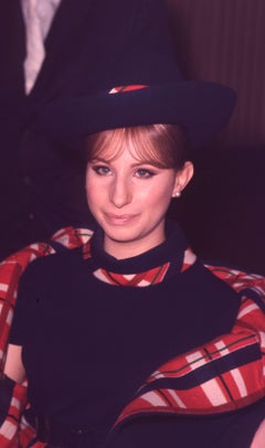 Barbra Streisand Candid in Hat Fine Art Print