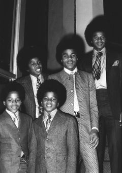 Jackson Five Candid Group Shot Fine Art Print