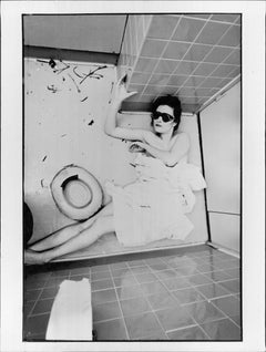 Siouxie with Toilet Vintage Original Photograph