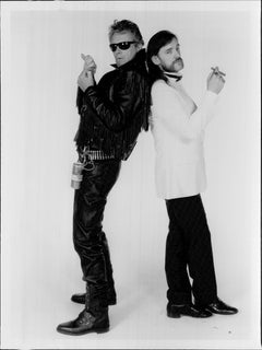 Ronald Allen and Lemmy Back to Back Vintage Original Potograph