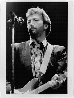 Eric Clapton Performing Vintage Original Photograph