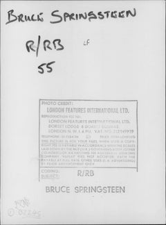 Young Bruce Springsteen with Sunglasses Vintage Original Photograph
