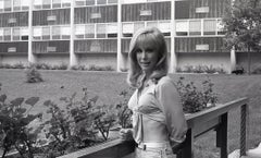 Barbara Eden of "I Dream of Jeannie" Outdoors Fine Art Print