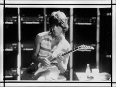 Jeff Beck with Guitar Vintage Original Photograph