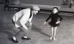 Gene Kelly with Little Ballerina Fine Art Print