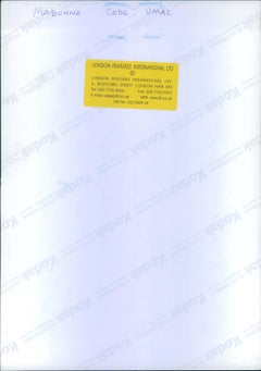 Madonna in Traditional Indian Dress Vintage Original Photograph