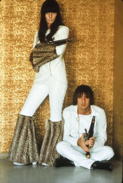 Sonny and Cher, The Dynamic Musical Duo Fine Art Print