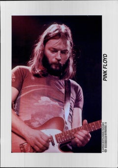 David Gilmour of Pink Floyd Vintage Original Photograph