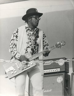 Bo Diddley in Concert Vintage Original Photograph