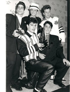 New Kids on the Block at the American Music Awards Vintage Original Photograph