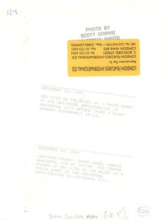 New Kids on the Block in Universal City Vintage Original Photograph