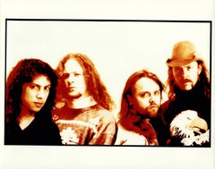 Metallica on White Vintage Original Photograph