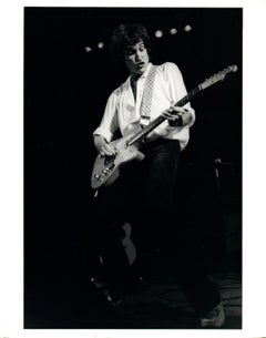 Ray Davies of The Kinks Playing Guitar Vintage Original Photograph