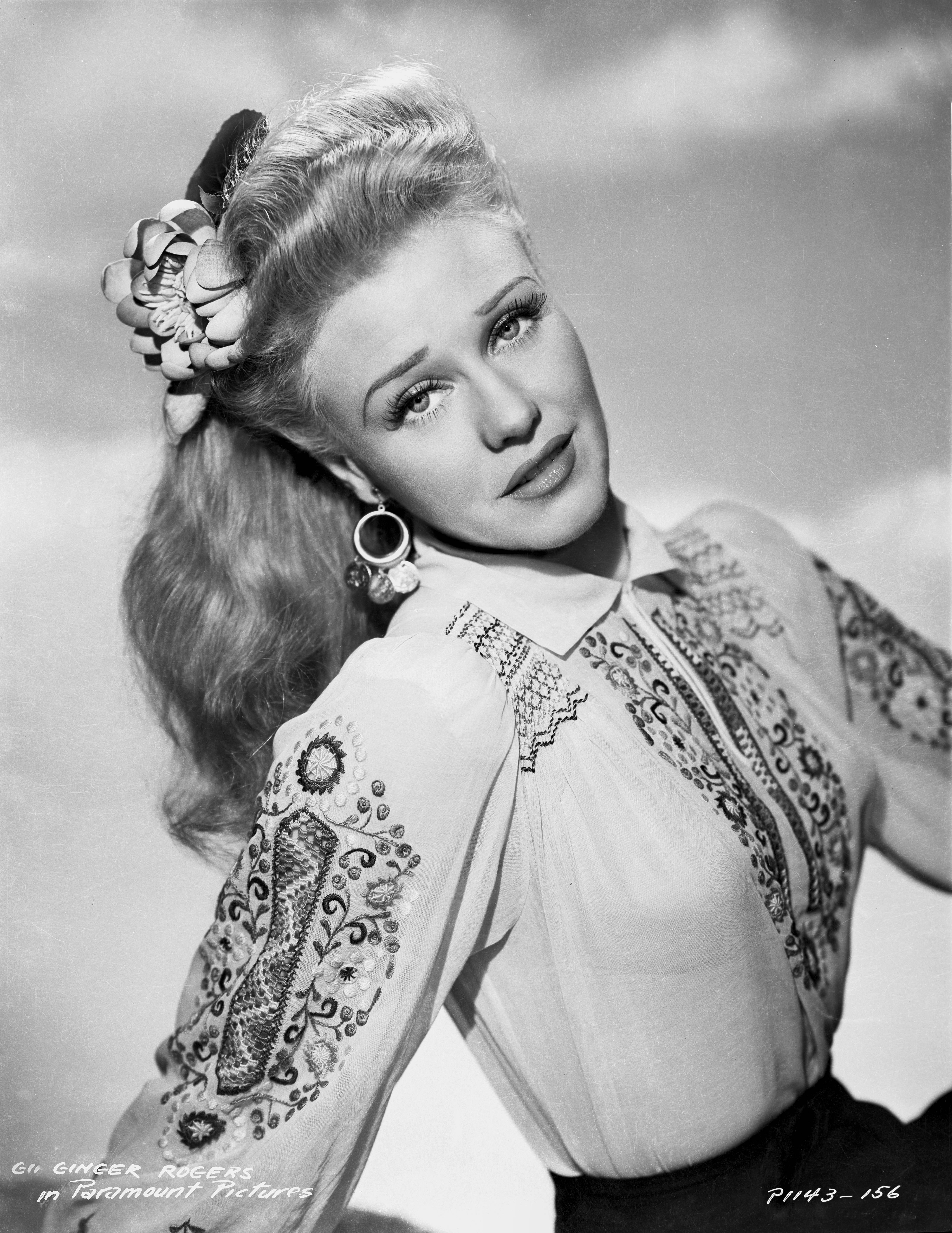 Hal Mcalpin Portrait Photograph - Ginger Rogers, "Lady in the Dark" Fine Art Print