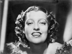 Jeanette MacDonald Closeup Smile Fine Art Print