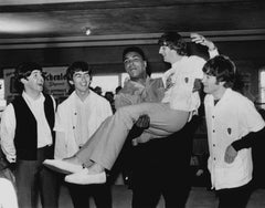 The Beatles' Historic Meeting With Muhammad Ali Fine Art Print