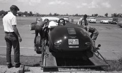 Vintage Steve McQueen Unloading His Porsche Fine Art Print