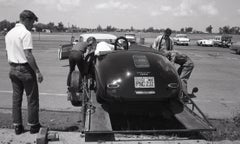 Steve McQueen Unloading His Porsche Fine Art Print