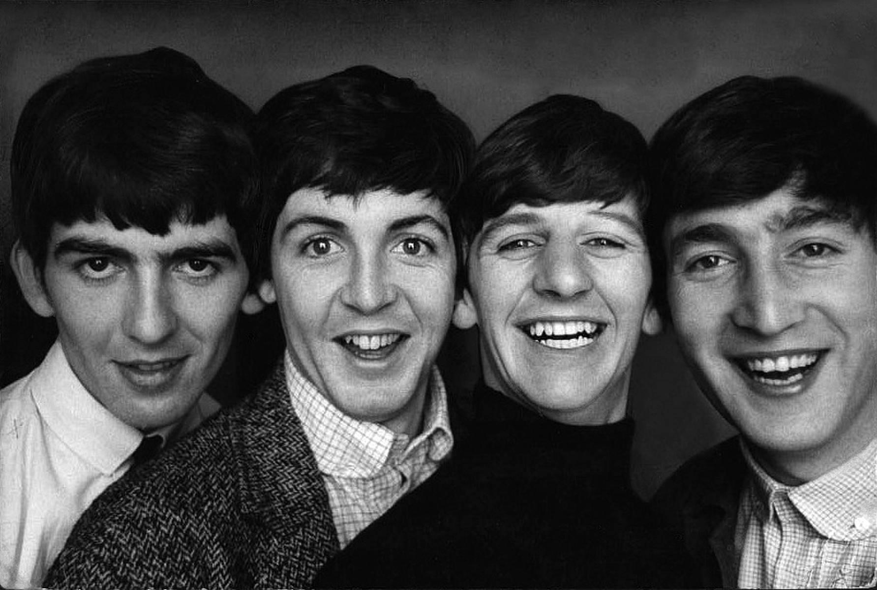 Norman Parkinson Black and White Photograph - Meet The Beatles Fine Art Print