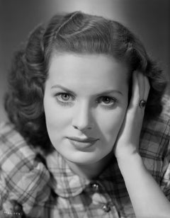 Maureen O'Hara Closeup Fine Art Print
