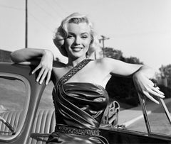 Vintage Marilyn Monroe Classic Portrait on the Set of "How to Marry a Millionaire"