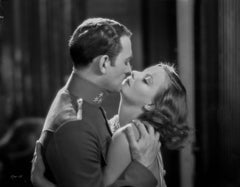 Greta Garbo and Conrad Nagel in "The Mysterious Lady" Fine Art Print