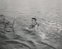 Elvis Presley Swimming Fine Art Print