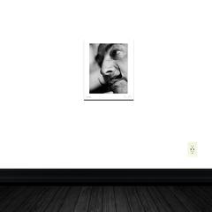 Salvador Dali Close-Up Fine Art Print