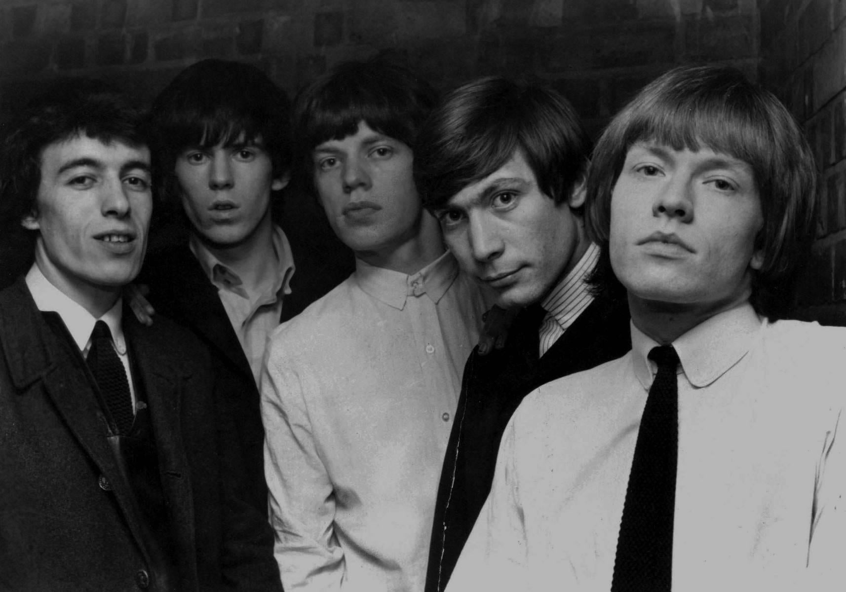 Unknown Portrait Photograph - Early Rolling Stones Fine Art Print