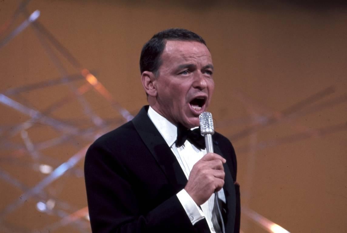 Unknown Color Photograph - Frank Sinatra Performing in New York City Fine Art Print