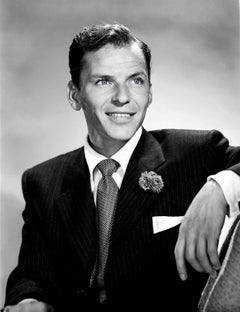 Frank Sinatra Smiling Studio Portrait Fine Art Print