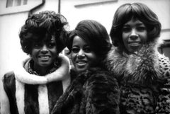 Early Photo of The Supremes Fine Art Print