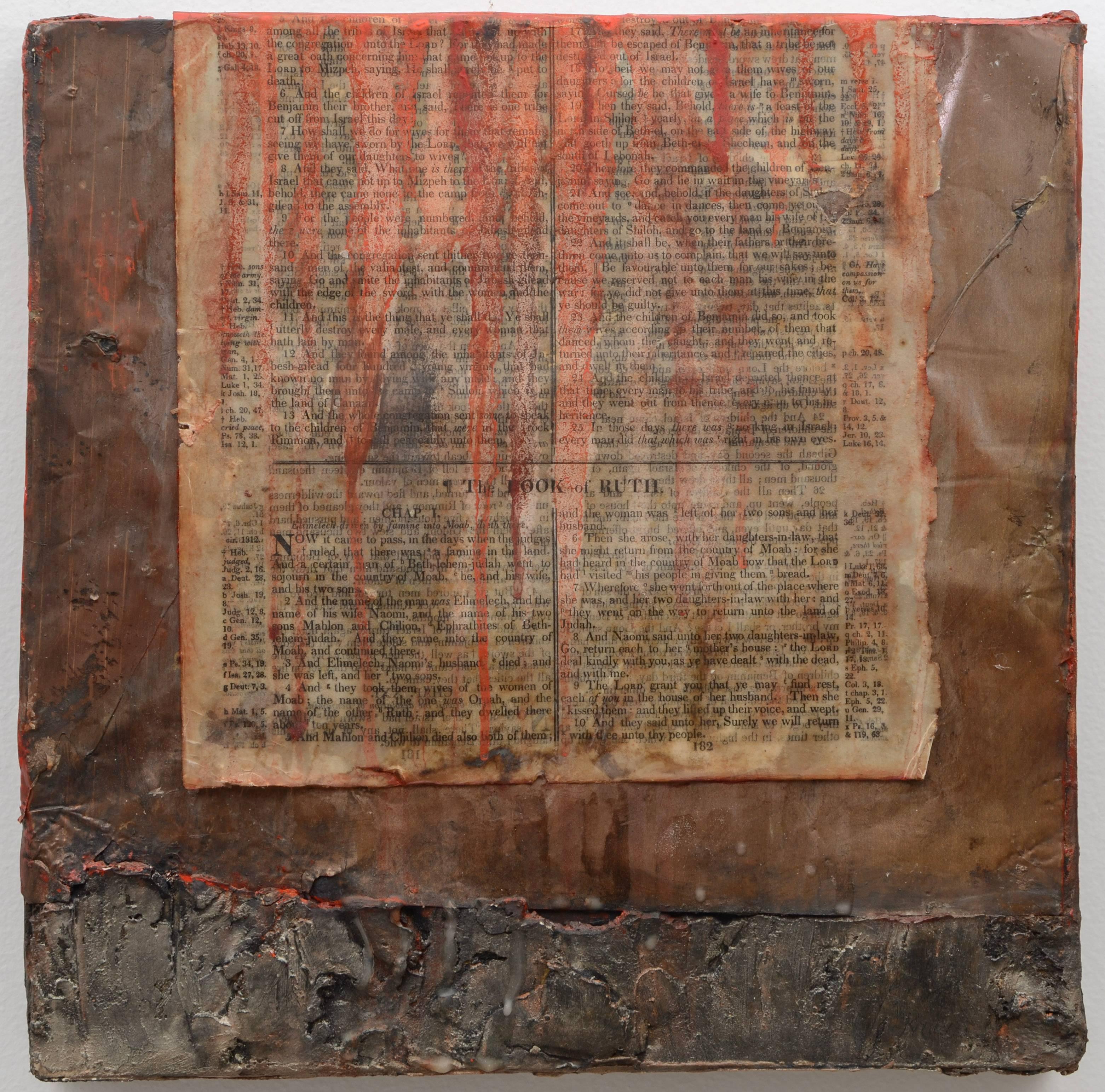 Book of Ruth - Mixed Media Art by Dorothy Simpson Krause
