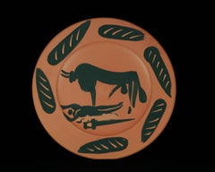 Pablo Picasso, "Tauromachy Scene", ceramic