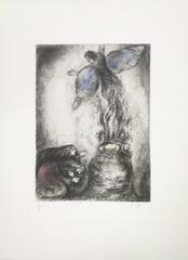 Sacrifice of Manoah from The Bible (Plate 53) 5