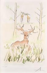 Le Cerf Malade from Le Bestiaire de la Fontaine 3
