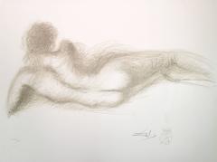 Femme nu de dos from the Nudes Portfolio 4