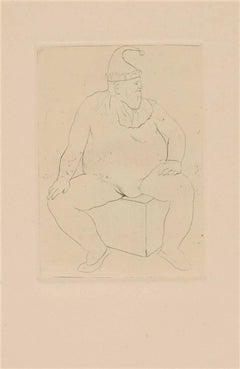 Pablo Picasso, Le Saltimbanque au Repos from La Suite des Saltimbanques