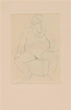 Pablo Picasso, Le Saltimbanque au Repos from La Suite des Saltimbanques