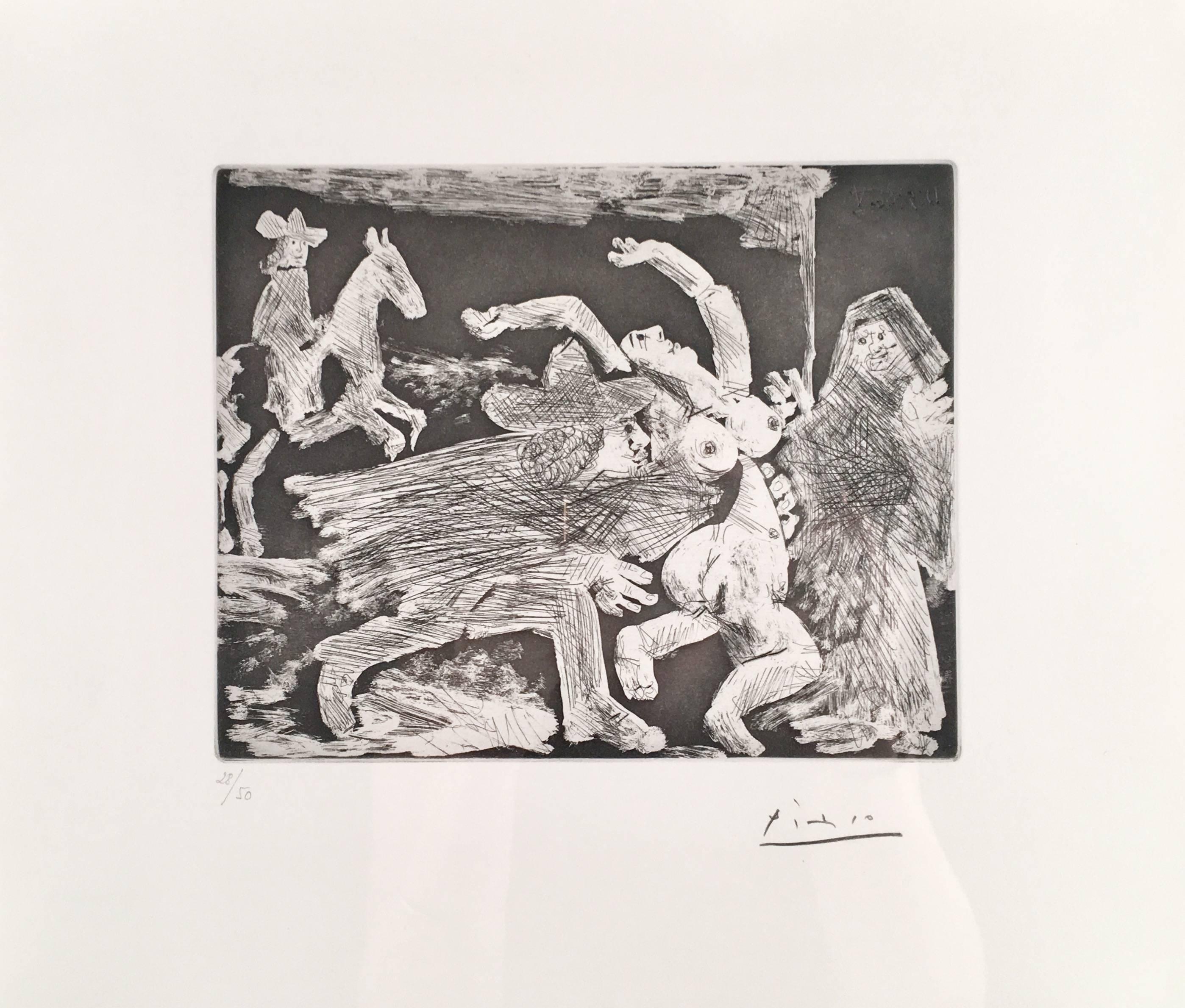 Pablo Picasso, La célestine from 347 Series, etching