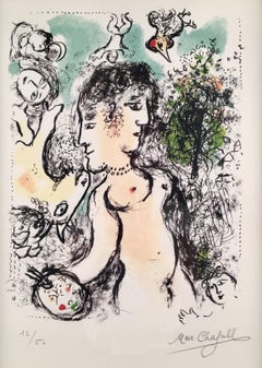 Marc Chagall, Nu au Visage