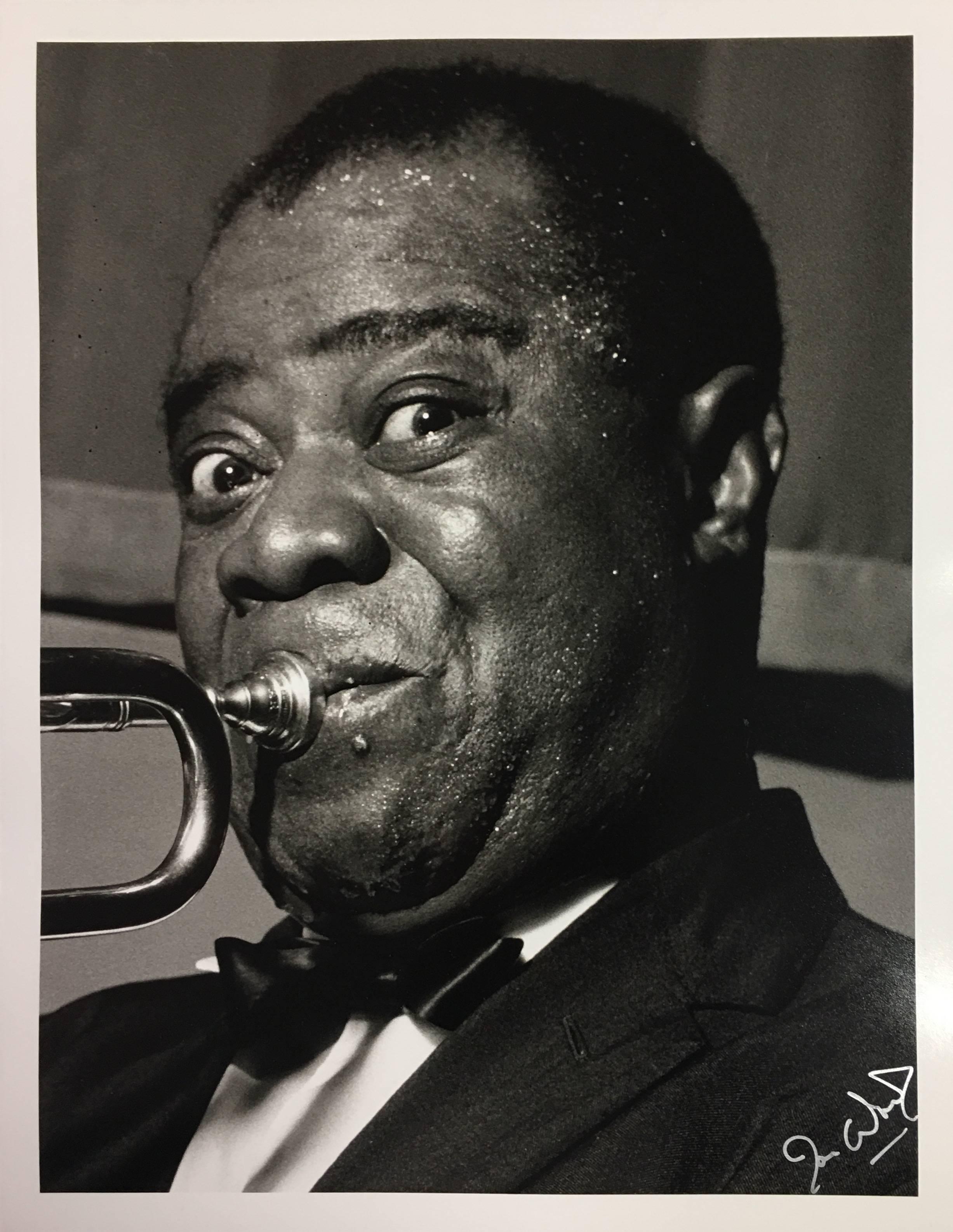 Joe Waldorf Portrait Photograph – Louis Armstrong: Louis Armstrong