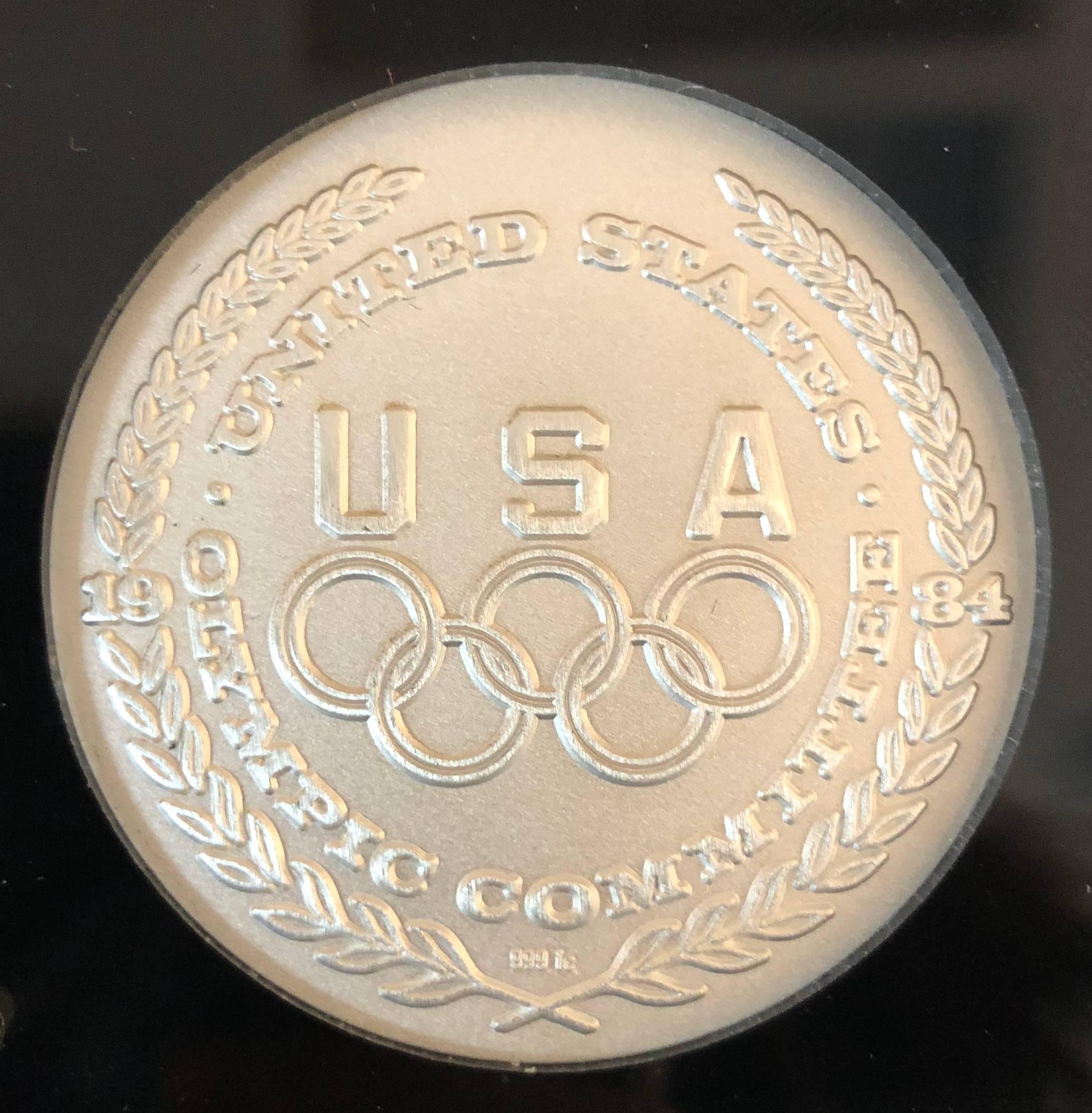 Complete Set of 1984 Olympic Medallions 4