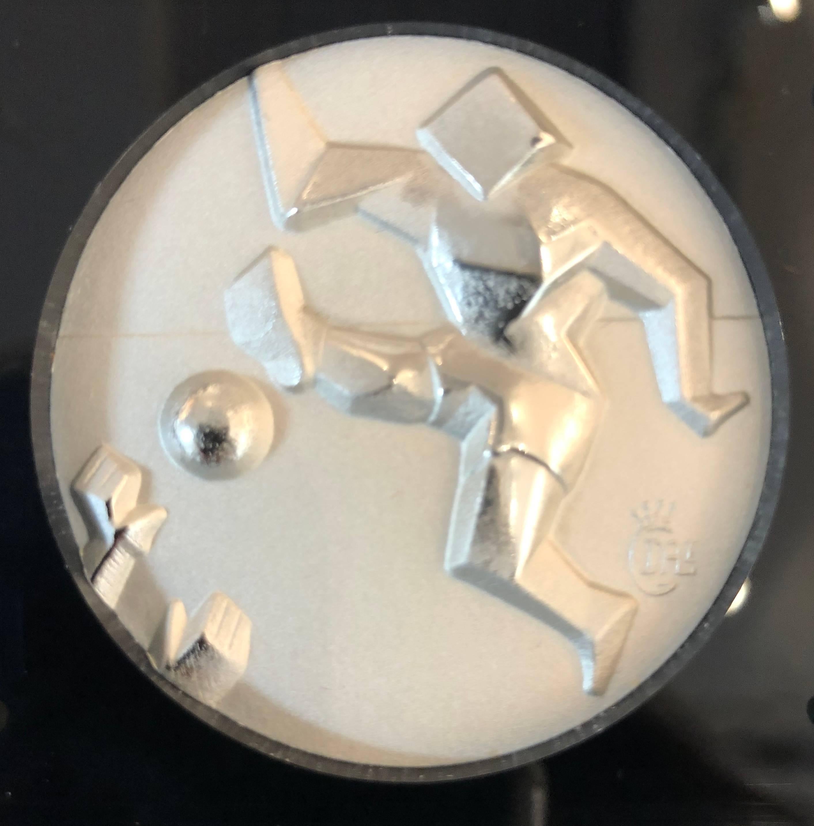 Complete Set of 1984 Olympic Medallions - Modern Art by Salvador Dalí