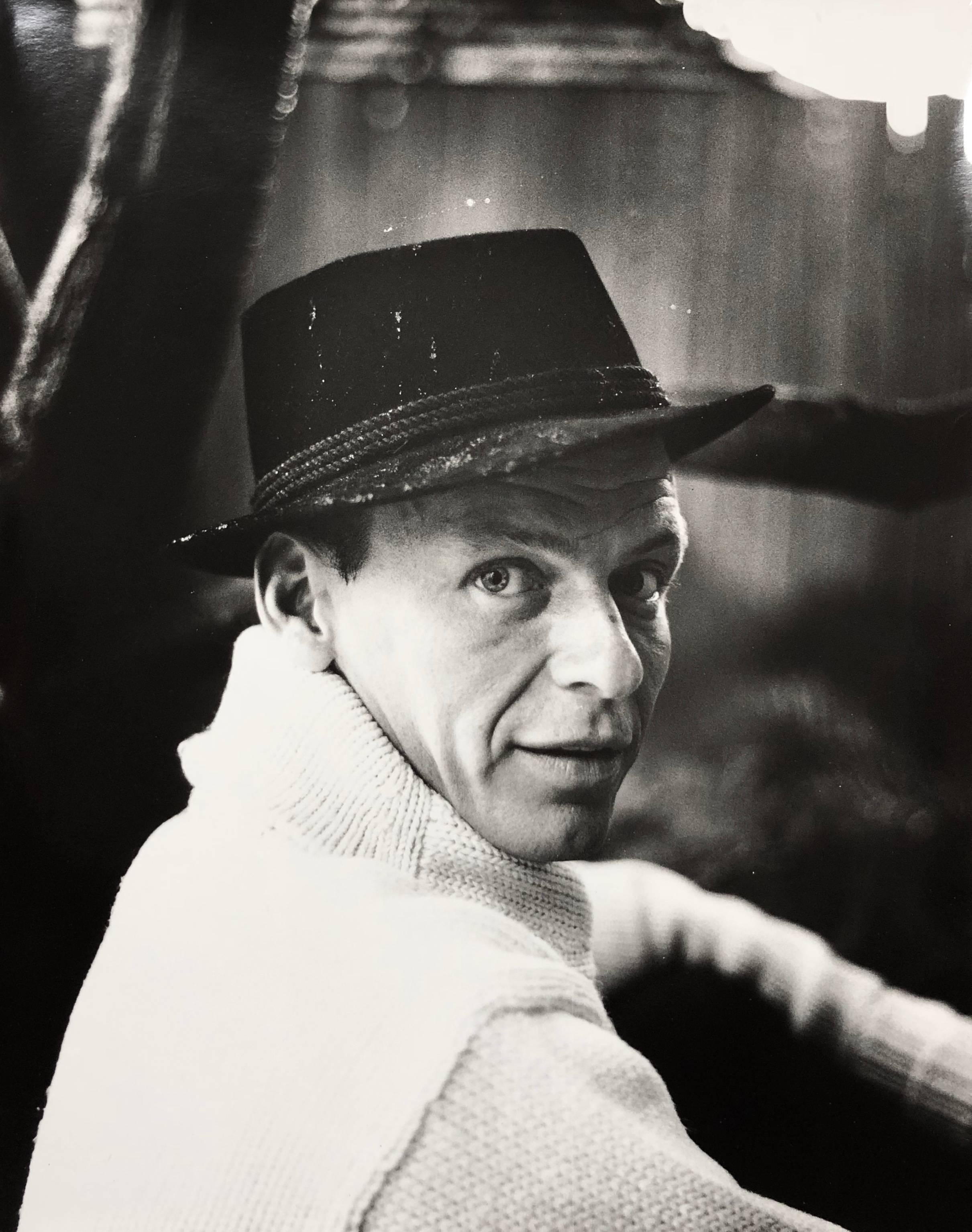 Milton Greene Portrait Photograph - Frank Sinatra
