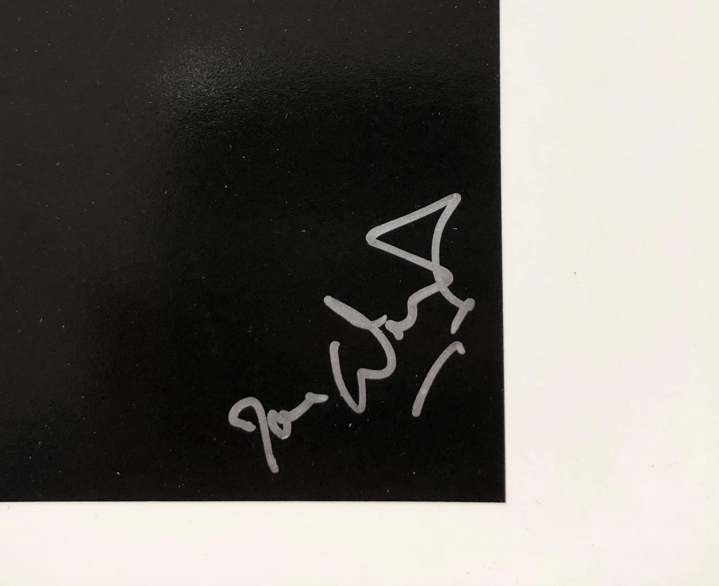 Sammy Davis Jr., original photograph from the original negative, hand signed - Photograph by Joe Waldorf