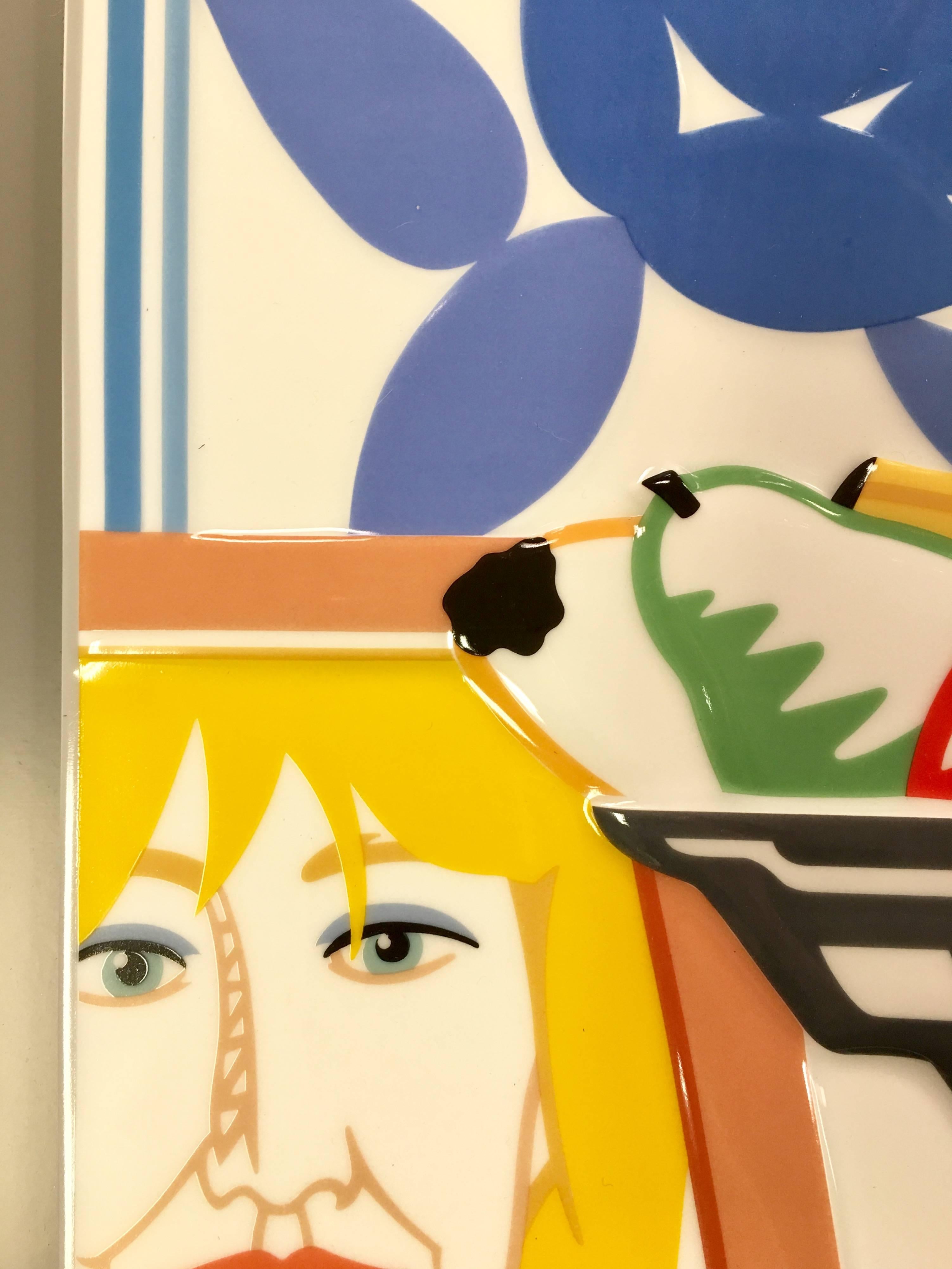 Tom Wesselmann, Naturaleza muerta (Objeto de porcelana Rosenthal), 1988 en venta 5